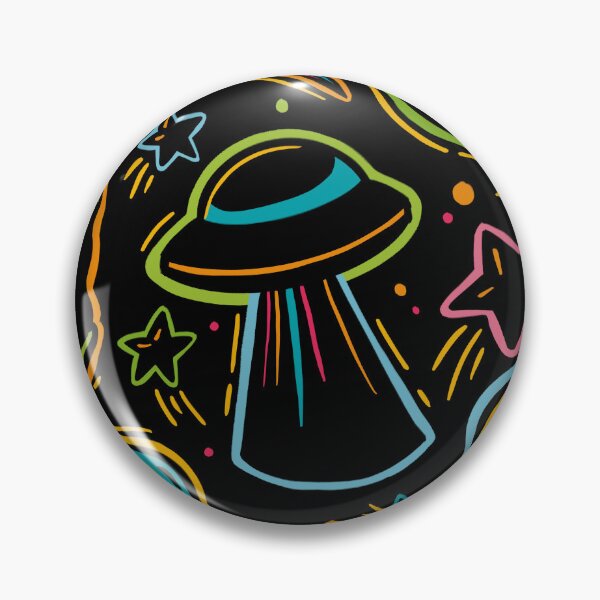 Artikelvorschau, Cosmic 90s Invasion – Retro Extraterrestrials entworfen und verkauft von JBeasleyDesigns.