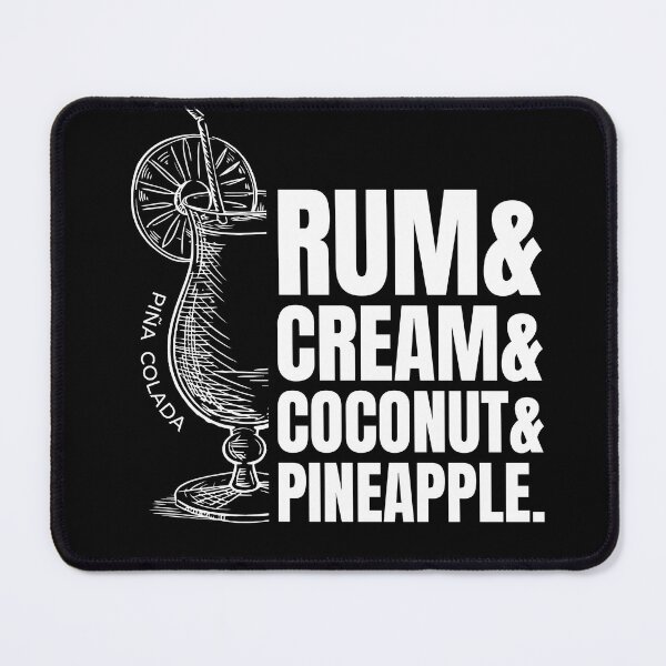 Item preview, Pina Colada Recipe Cocktail Alcohol designed and sold by MooonTees.