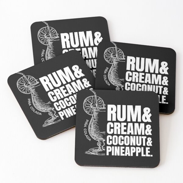 Item preview, Pina Colada Recipe Cocktail Alcohol designed and sold by MooonTees.