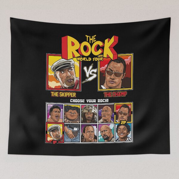 Item preview, The Rock Fighter designed and sold by RetroReview.