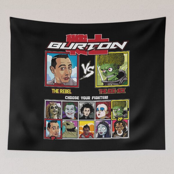 Artikelvorschau, Tim Burton Fighter entworfen und verkauft von RetroReview.