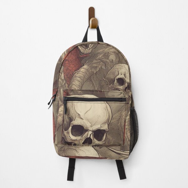 Item preview, Skulls and Dragons designed and sold by FrozenPolarBear.