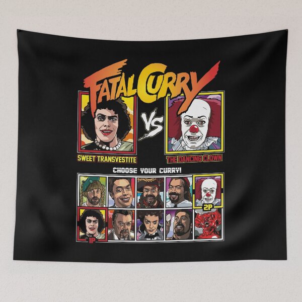 Item preview, Tim Curry Fighter designed and sold by RetroReview.