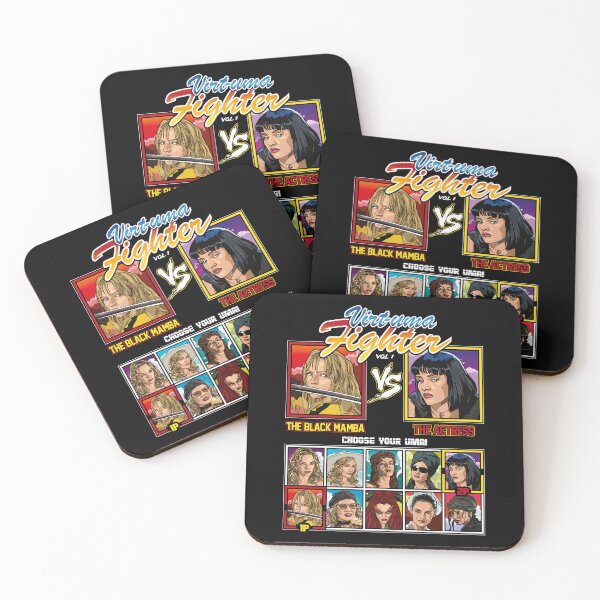 Item preview, Uma Thurman Fighter designed and sold by RetroReview.