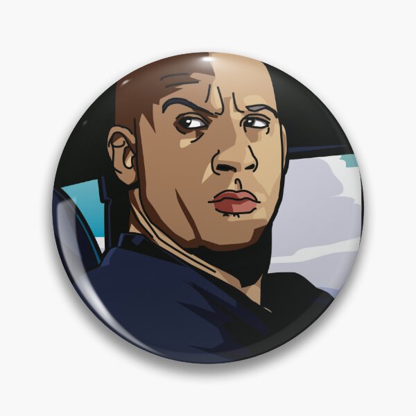 Artikelvorschau, Vin Diesel Fighter entworfen und verkauft von RetroReview.