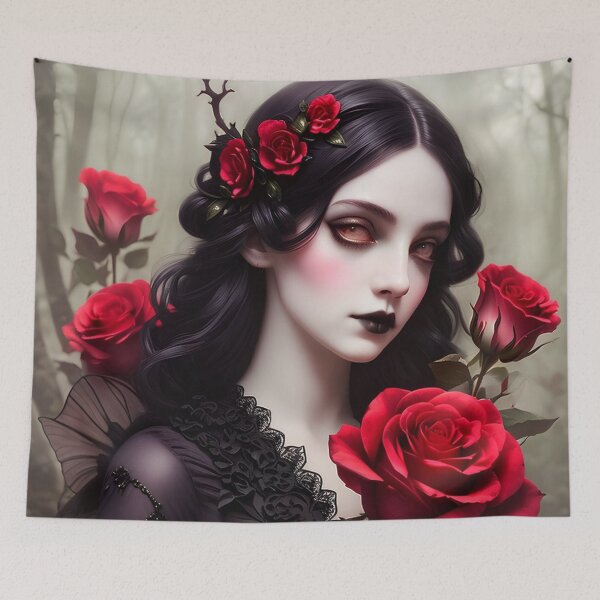 Item preview, Red Rose Fairy designed and sold by WaryTales.