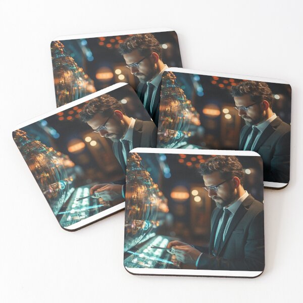 Item preview, Bionic Asset Manager - Augmented Finance Executive designed and sold by TheBrainArt.