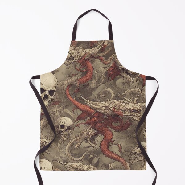 Item preview, Skulls and Dragons designed and sold by FrozenPolarBear.