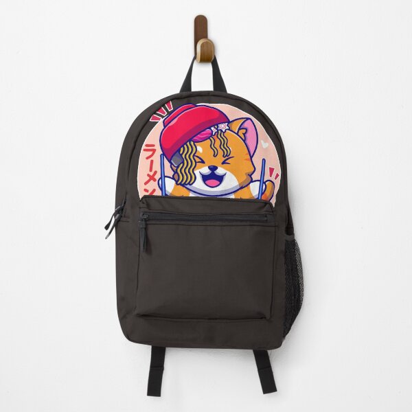 Item preview, Cute Cat Eating Ramen Kawaii Noodles designed and sold by BigKids-Art.
