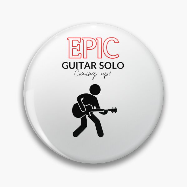 Item preview, Epic Guitar Solo Coming Up Light Theme designed and sold by KimSnyder.