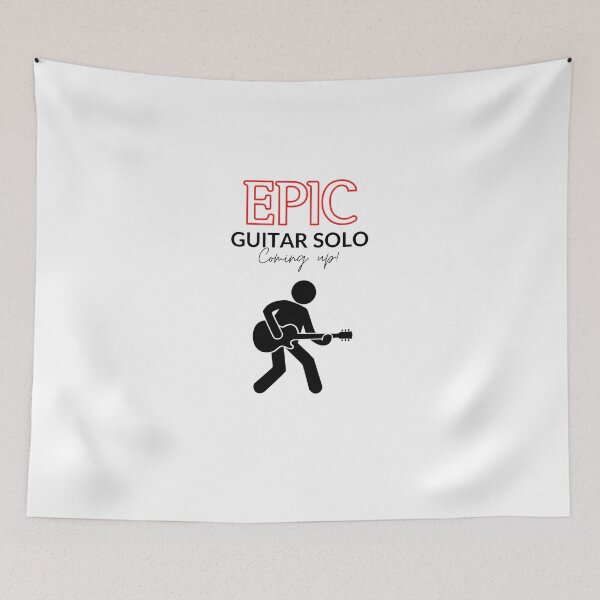 Item preview, Epic Guitar Solo Coming Up Light Theme designed and sold by KimSnyder.