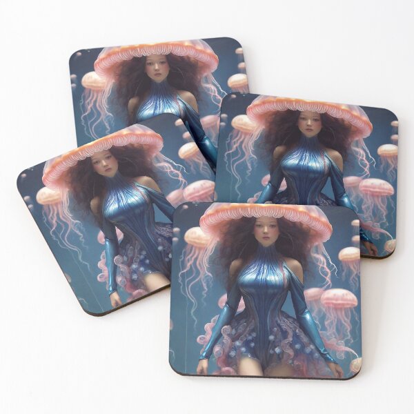 Item preview, Jellyfish woman designed and sold by M-Y-A-R-T-.