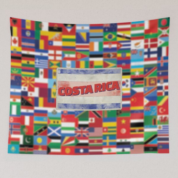 Item preview, Costa Rica Vintage style retro souvenir designed and sold by DeveloperProp0.