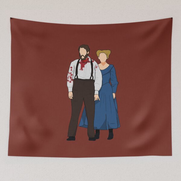 Item preview, Sweeney Todd Covered in Blood and Mrs Lovett designed and sold by byebyesally.