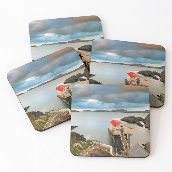 Item preview, St David's RNLI Station at sunset  designed and sold by bitm2007.