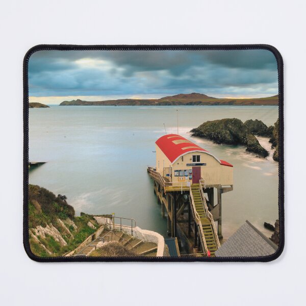 Item preview, St David's RNLI Station at sunset designed and sold by bitm2007.