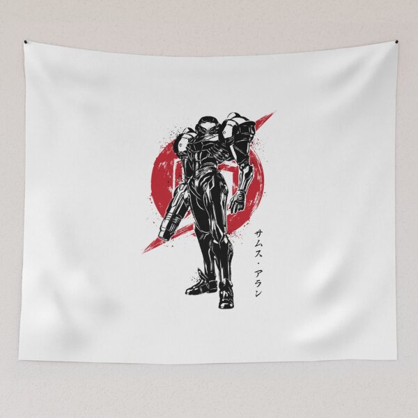 Item preview, Galactic Bounty Hunter sumi-e designed and sold by KristyGislason.