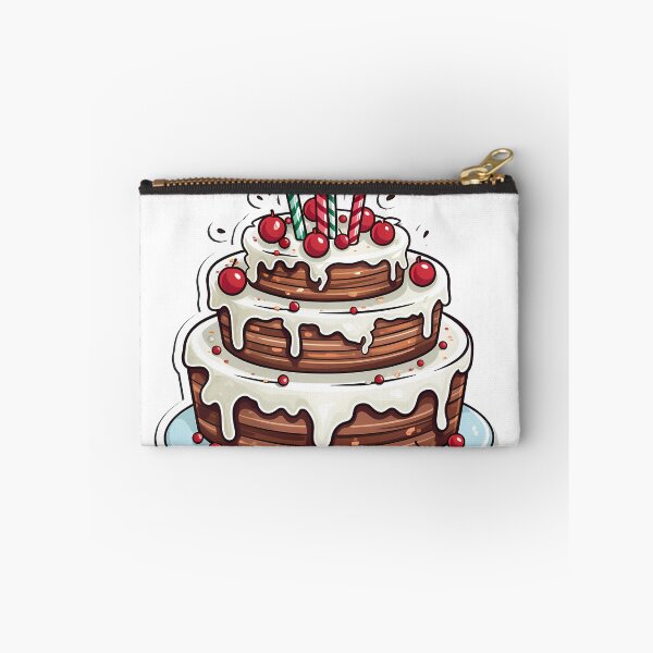 Item preview, The Delicious Birthday Cake  designed and sold by ArtMotionFlow.