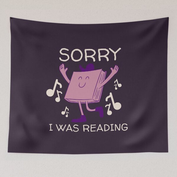 Item preview, Sorry I Was Reading designed and sold by designerpriti.