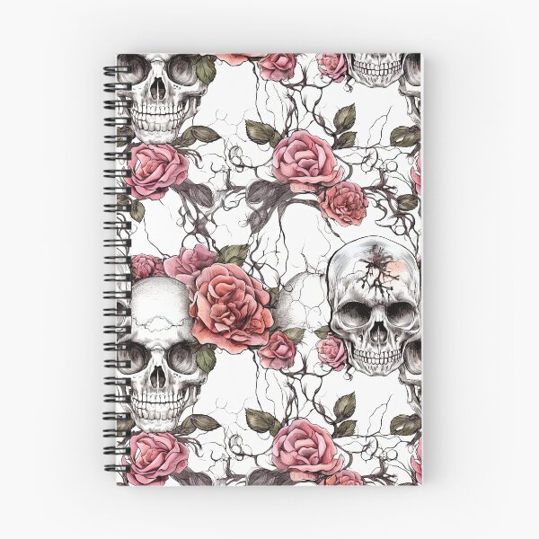 Item preview, Enigmatic Skulls: A Captivating Pattern Design Collection designed and sold by WartonnoArt.