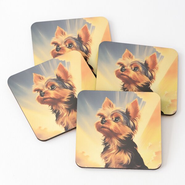 Item preview, Yorkshire Terrier and Sunset designed and sold by Je-we.