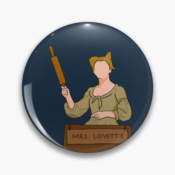 Item preview, Mrs. Lovett With Rolling Pin (Sweeney Todd) designed and sold by byebyesally.