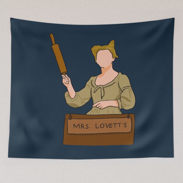 Item preview, Mrs. Lovett With Rolling Pin (Sweeney Todd) designed and sold by byebyesally.