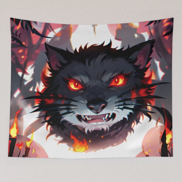Item preview, Demon cat designed and sold by Glenbobagins.