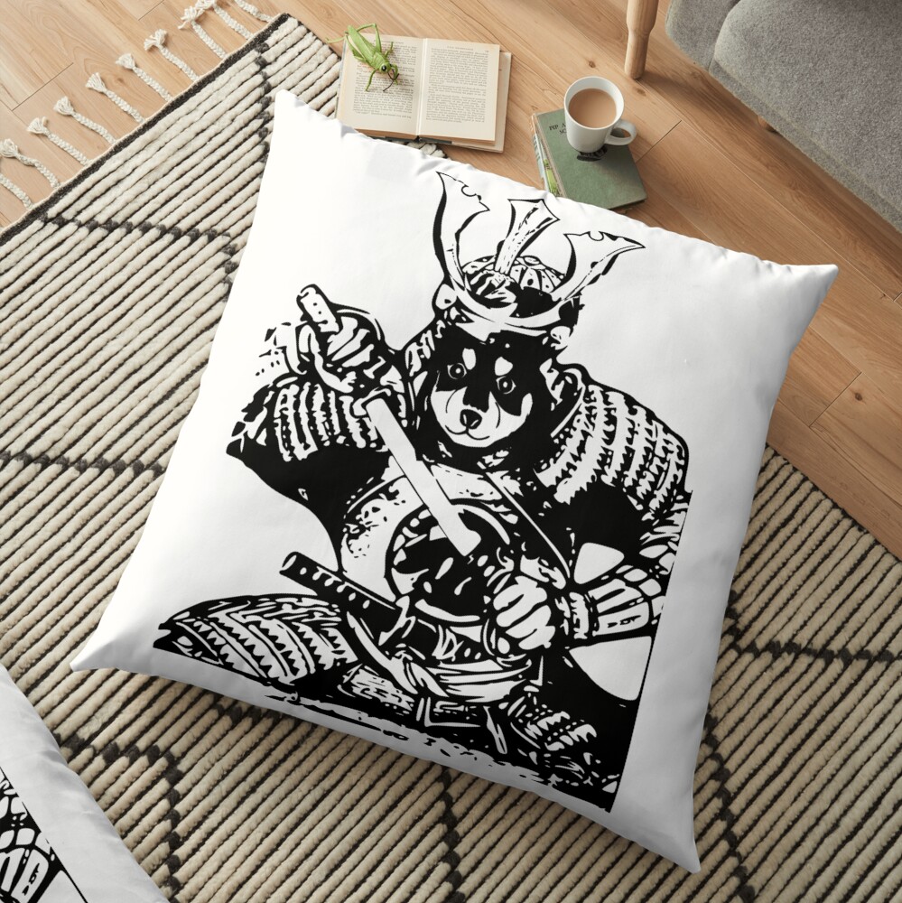shiba generation throw pillow