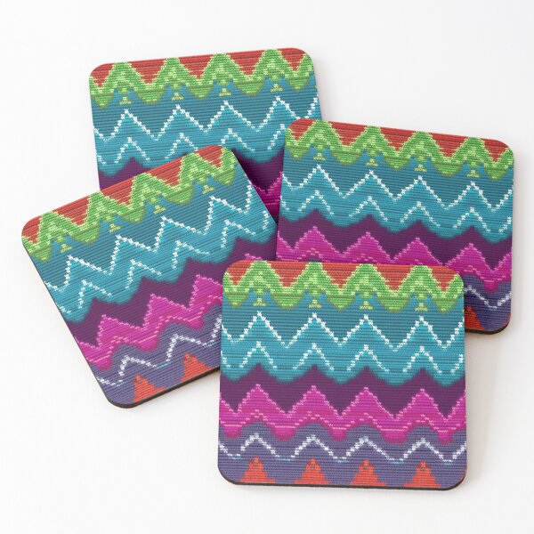 Item preview, Wintery modern design reminiscent of a knitted pattern designed and sold by Pflugart.