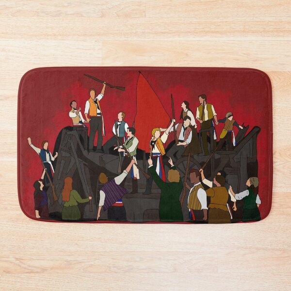 Item preview, Les Miserables Barricade designed and sold by byebyesally.