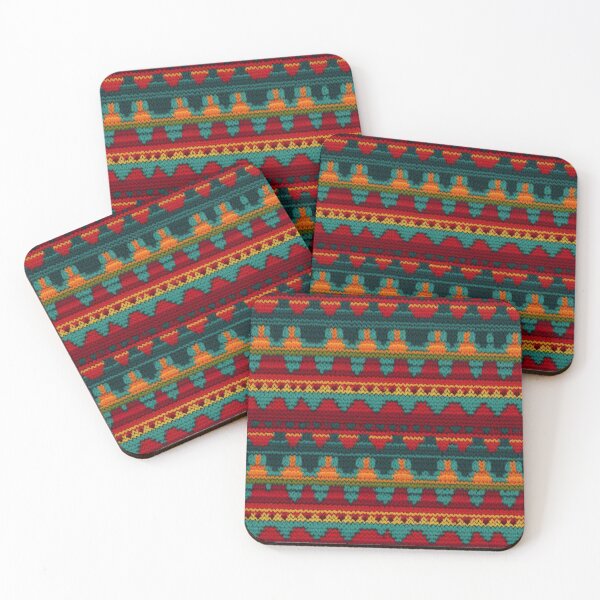 Item preview, Wintery modern design reminiscent of a knitted pattern designed and sold by Pflugart.