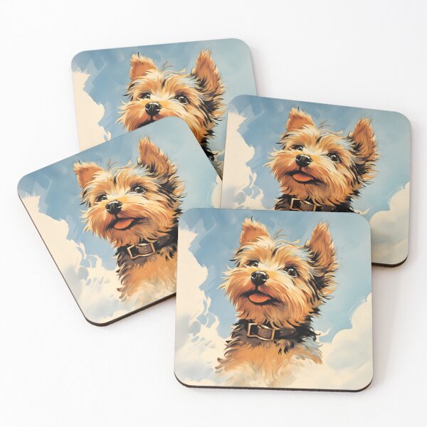 Item preview, Yorkshire Terrier in the Clouds designed and sold by Je-we.