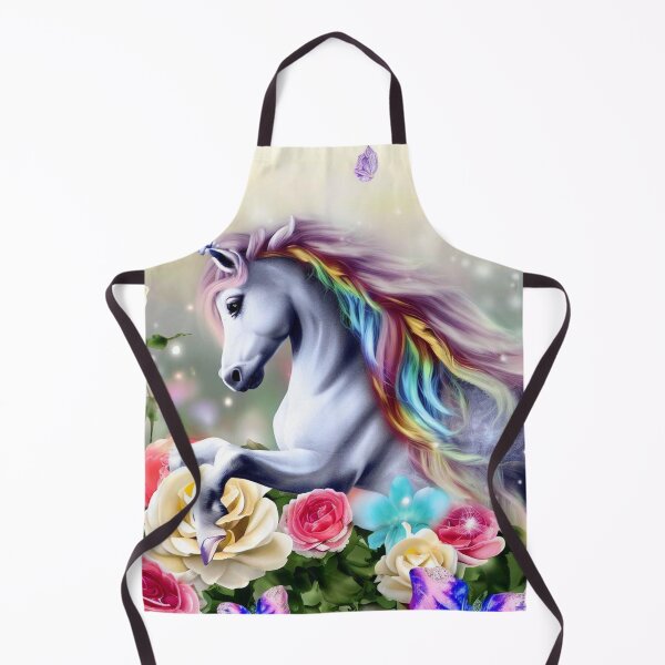 Artikelvorschau, Einhorn-Blumenfantasie entworfen und verkauft von purplesensation.