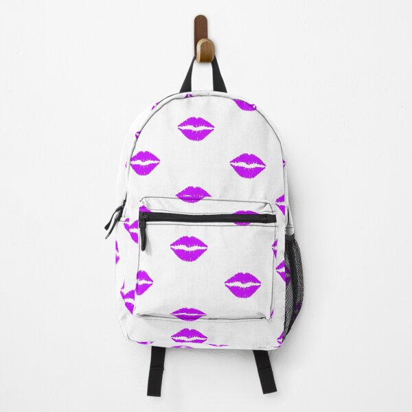Item preview, Neon Purple Lipstick - White designed and sold by Timeknights.