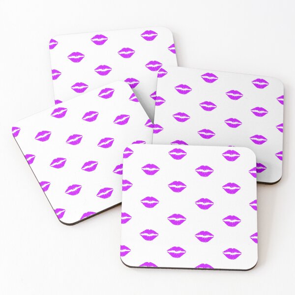 Item preview, Neon Purple Lipstick - White designed and sold by Timeknights.