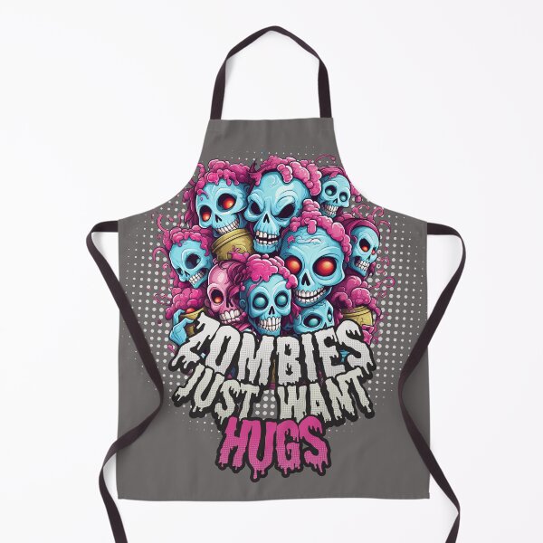 Item preview, Zombies just want hugs classic t-shirt designed and sold by Graphichut.