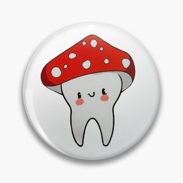 Item preview, Cute dental mushroom designed and sold by guaka-molly.