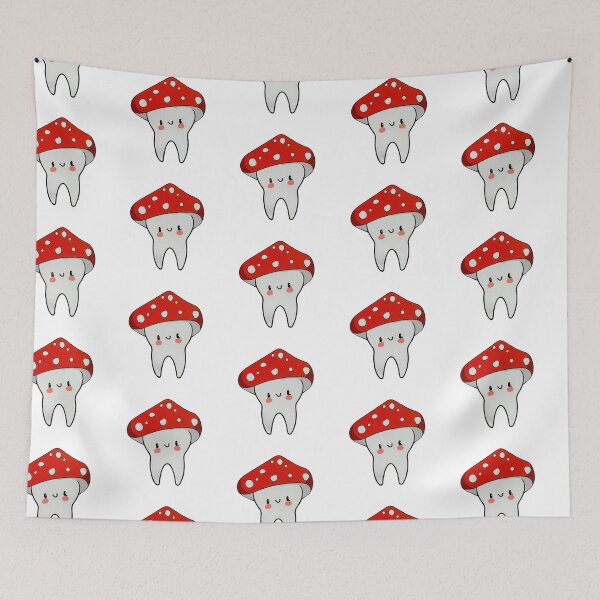 Item preview, Cute dental mushroom designed and sold by guaka-molly.