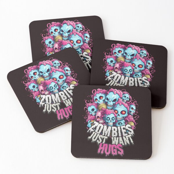 Item preview, Zombies just want hugs classic t-shirt  designed and sold by Graphichut.