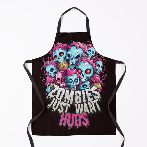 Item preview, Zombies just want hugs classic t-shirt designed and sold by Graphichut.