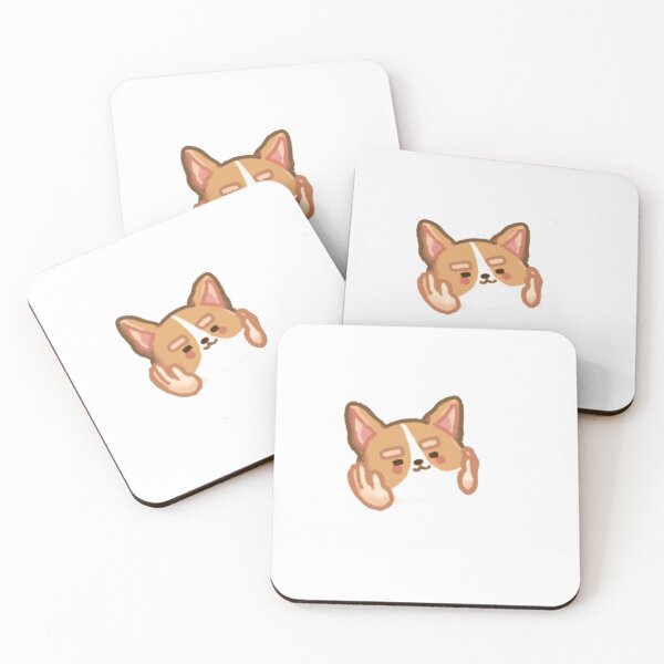 Item preview, chubby dog sticker designed and sold by qemaldariu.