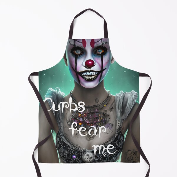 Item preview, "Curbs fear me" not even afraid of clowns :) designed and sold by Songedete.