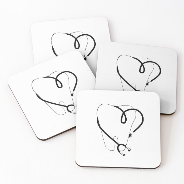 Item preview, Cute tooth design with heartshaped stethoscope designed and sold by guaka-molly.