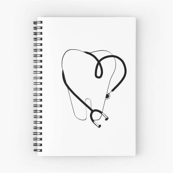 Item preview, Cute tooth design with heartshaped stethoscope designed and sold by guaka-molly.