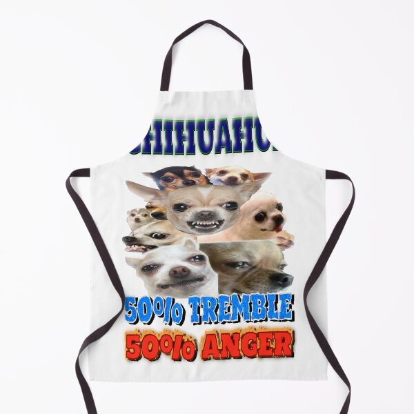 Item preview, Chihuahua: 50% Tremble, 50% Anger - A Bundle of Contrasting Emotions designed and sold by Brownpants.