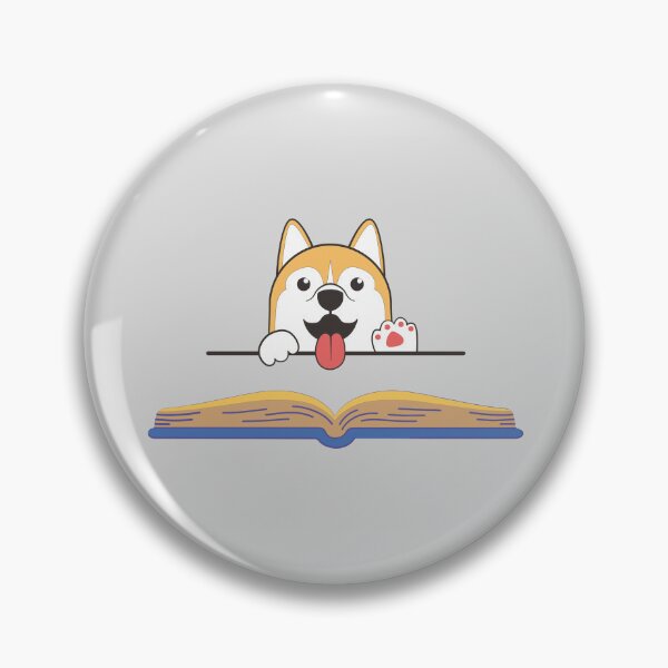Item preview, book lover dog designed and sold by HenryClinton.