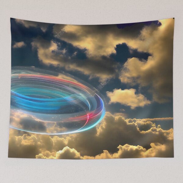Item preview, Ring in the clouds image designed and sold by Rostislav Bouda.