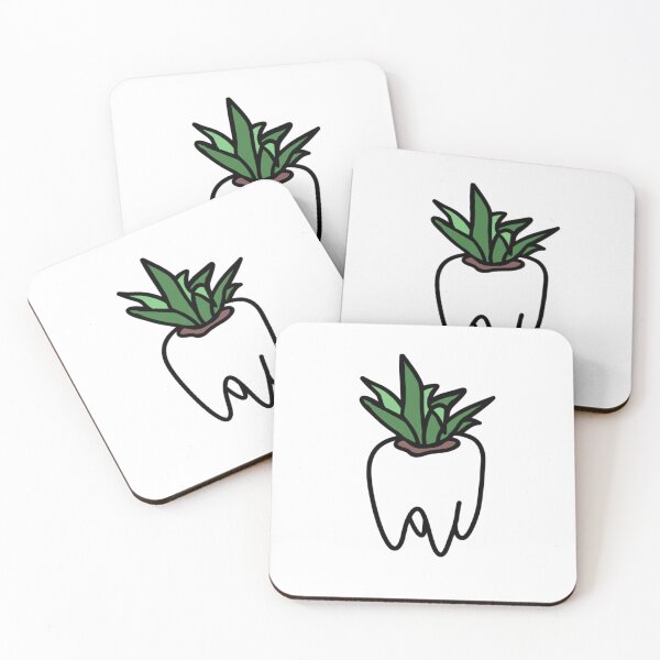 Item preview, Cute plant tooth designed and sold by guaka-molly.