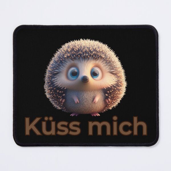 Item preview, Kiss me sweet hedgehog designed and sold by NANIDESIGNKreat.
